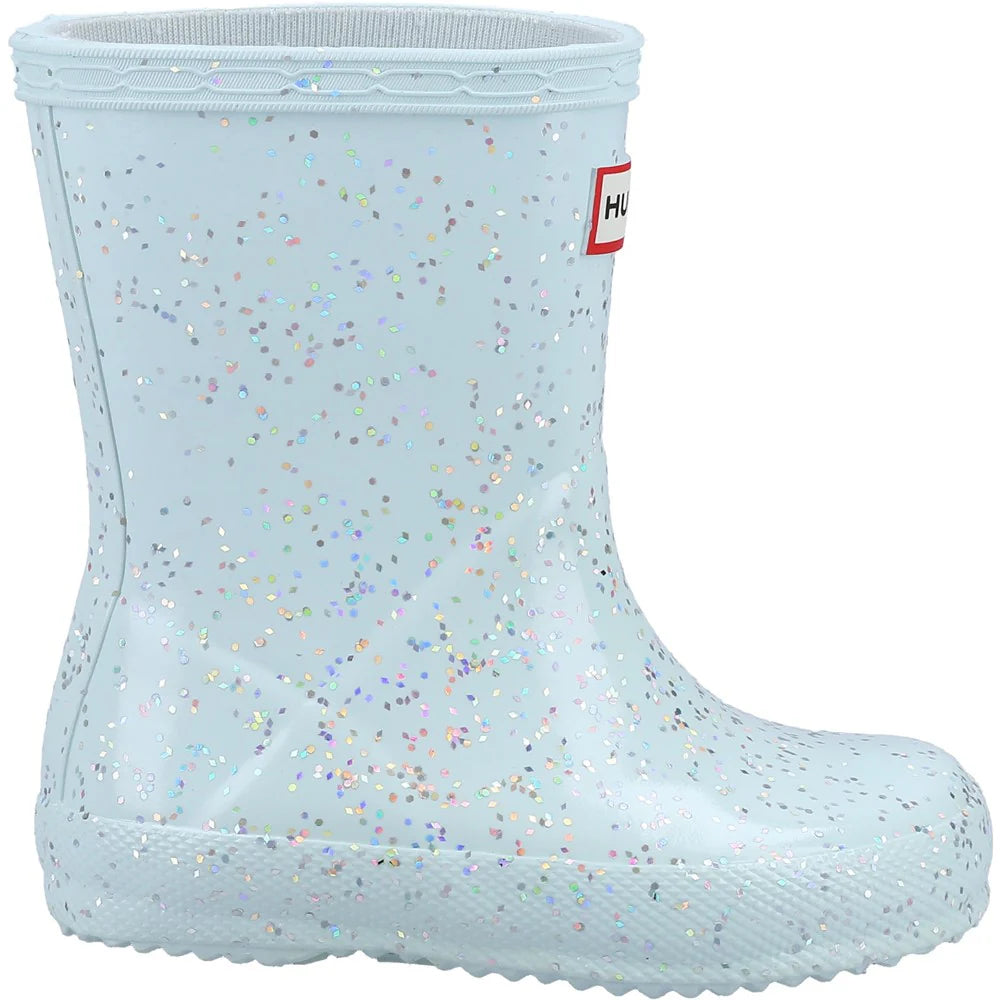 Hunter Kids First Classic Giant Glitter Rain Boots