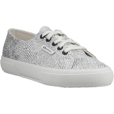 Superga Women Micro Faux Snake Trainer