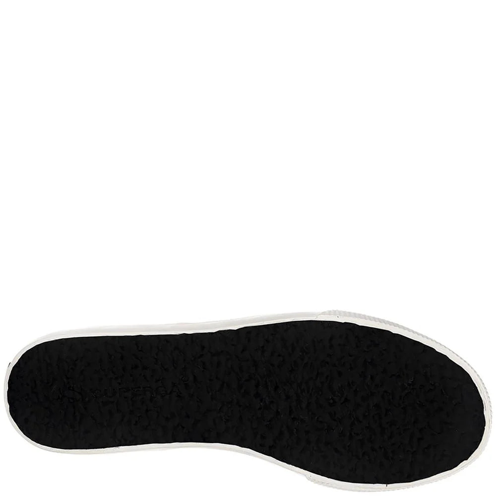 Superga Tumbled-Leather Women Sneakers Oversized Soles
