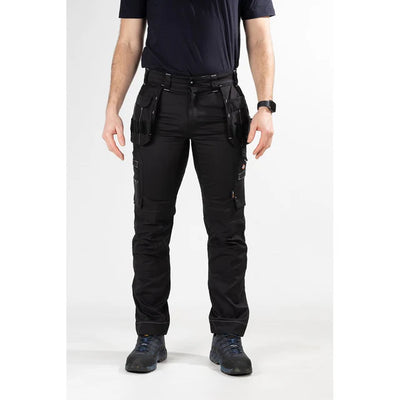 Dickies Holster Universal Flex Cargo Black Elastic Waist Trousers