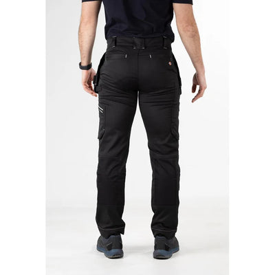 Dickies Holster Universal Flex Cargo Black Elastic Waist Trousers