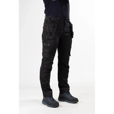 Dickies Holster Universal Flex Cargo Black Elastic Waist Trousers