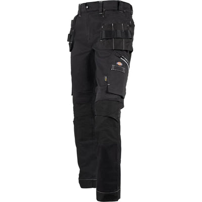 Dickies Holster Universal Flex Cargo Black Elastic Waist Trousers