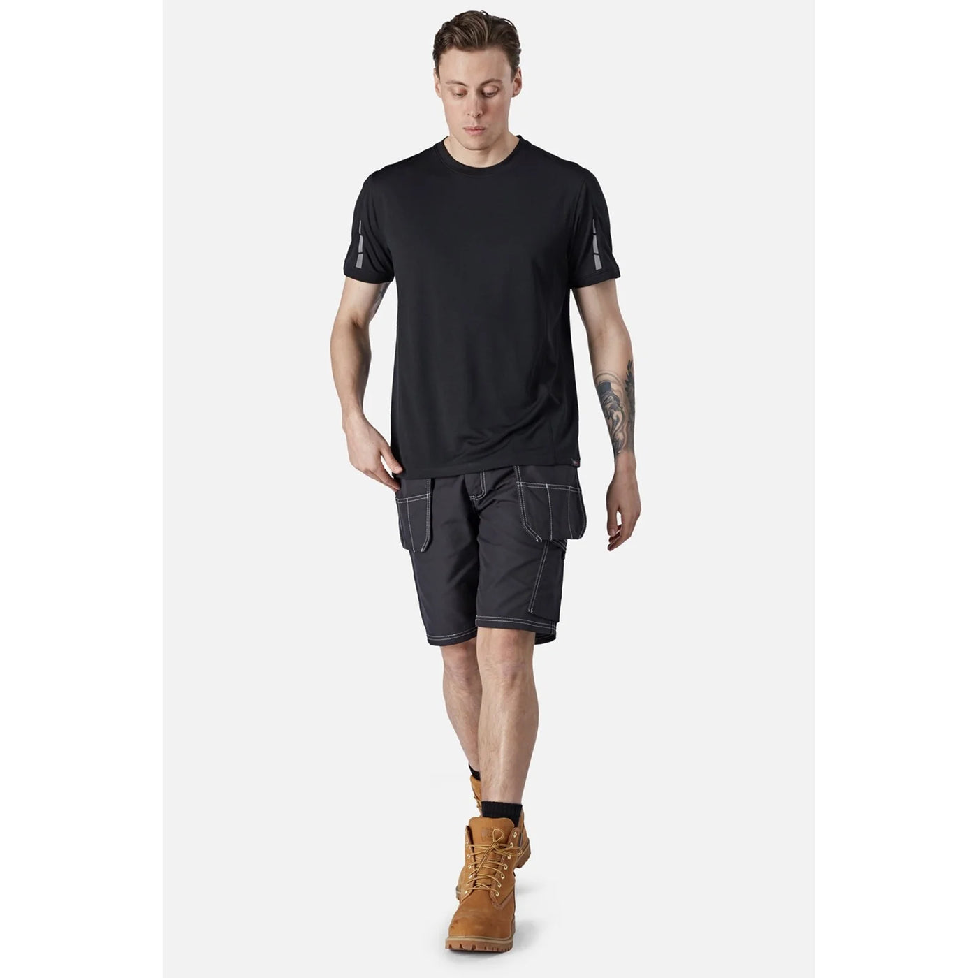 Dickies Eisenhower Extreme Elasticated Waist Black Shorts