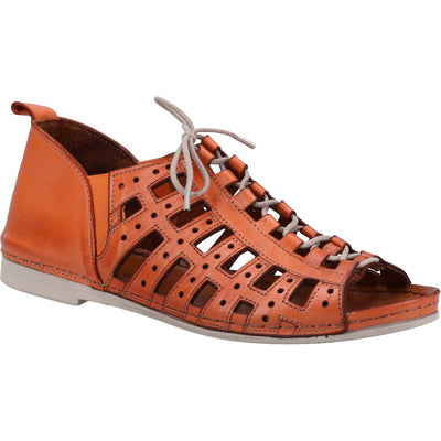 Riva Newport Women Leather Lace Up Casual Shoe