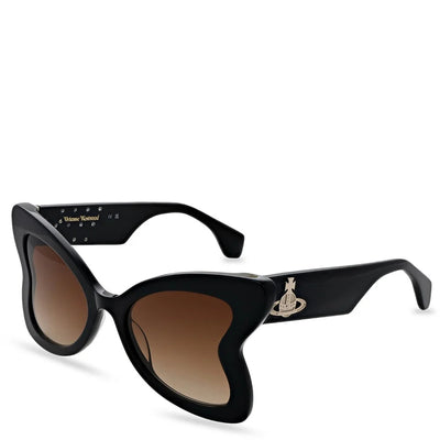 Vivienne Westwood Athalia Black Sunglasses