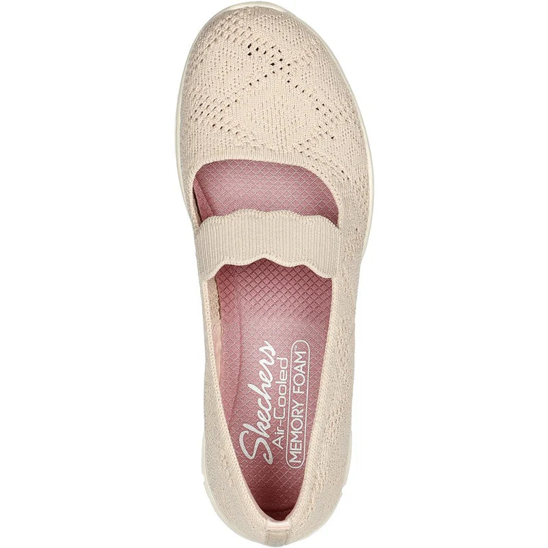 Skechers Ladies Seager Simple Things Versatile Memory Foam Shoes