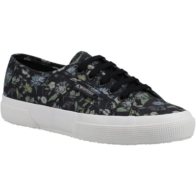 Superga Women Flower Print Canvas Sneakers