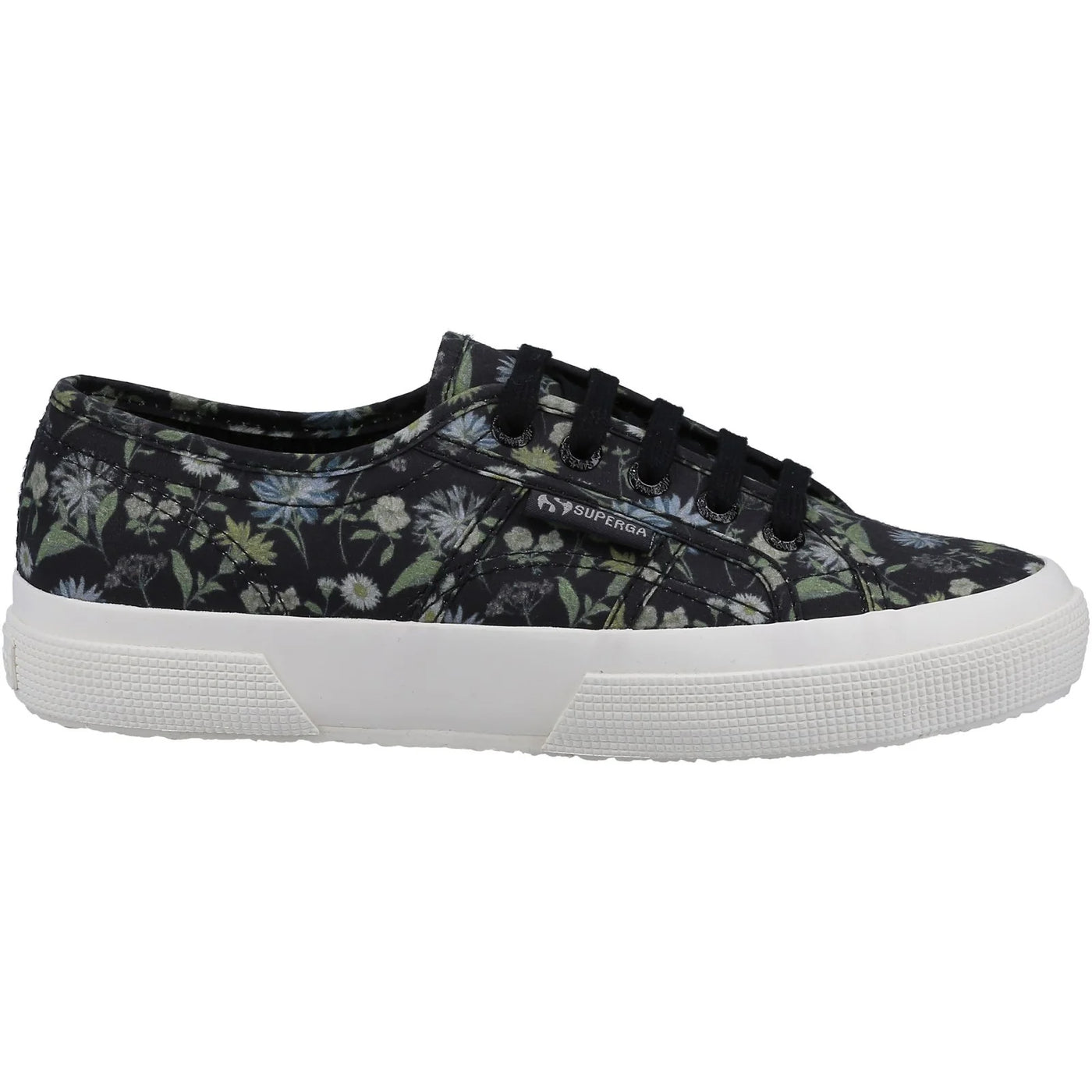 Superga Women Flower Print Canvas Sneakers