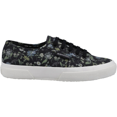 Superga Women Flower Print Canvas Sneakers