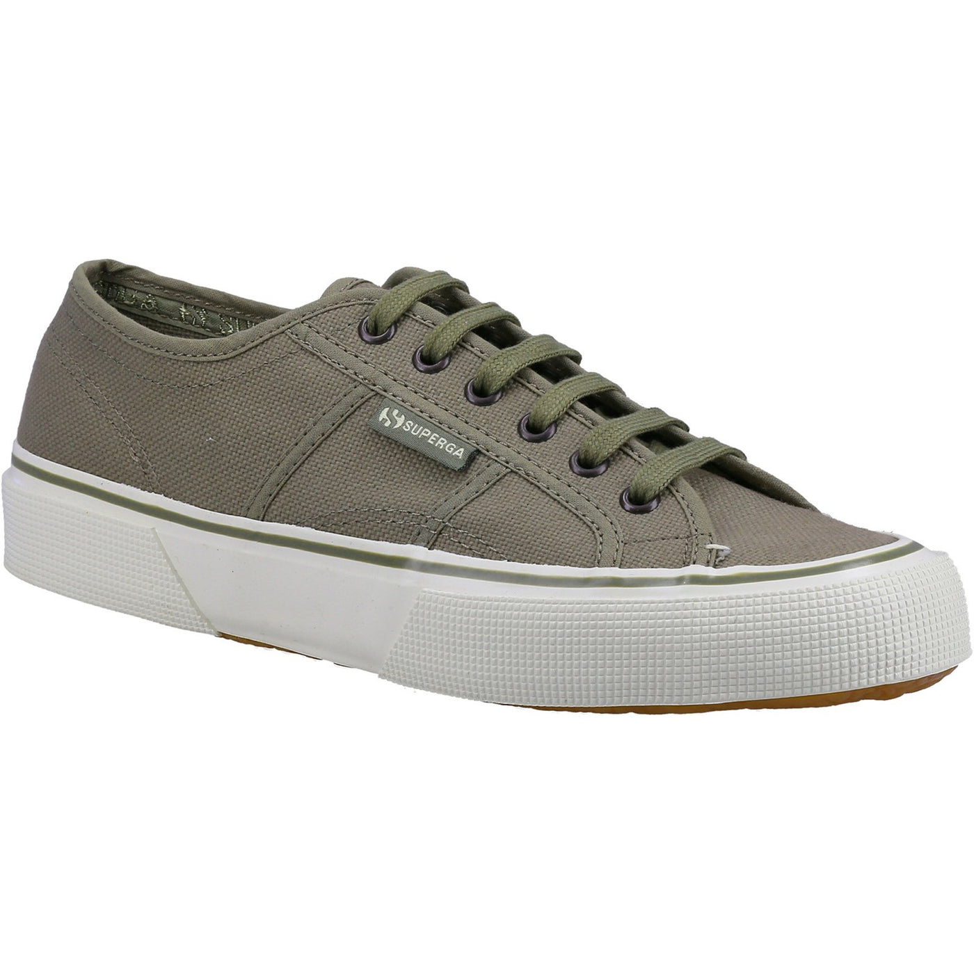 Superga Bold Mens Lace Up Canvas Trainers