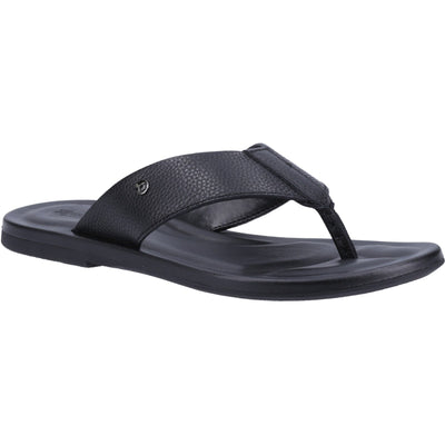 Dune Freds Black Sandal