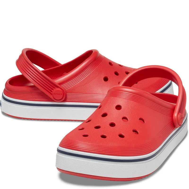 Crocs Red Crocband Clean Clogs