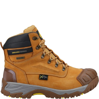 Amblers Safety S3 Waterproof Metatarsal Honey Boots