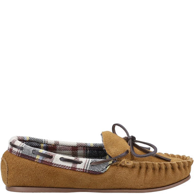 Cotswold Chatsworth Womens Moccasin Slipper