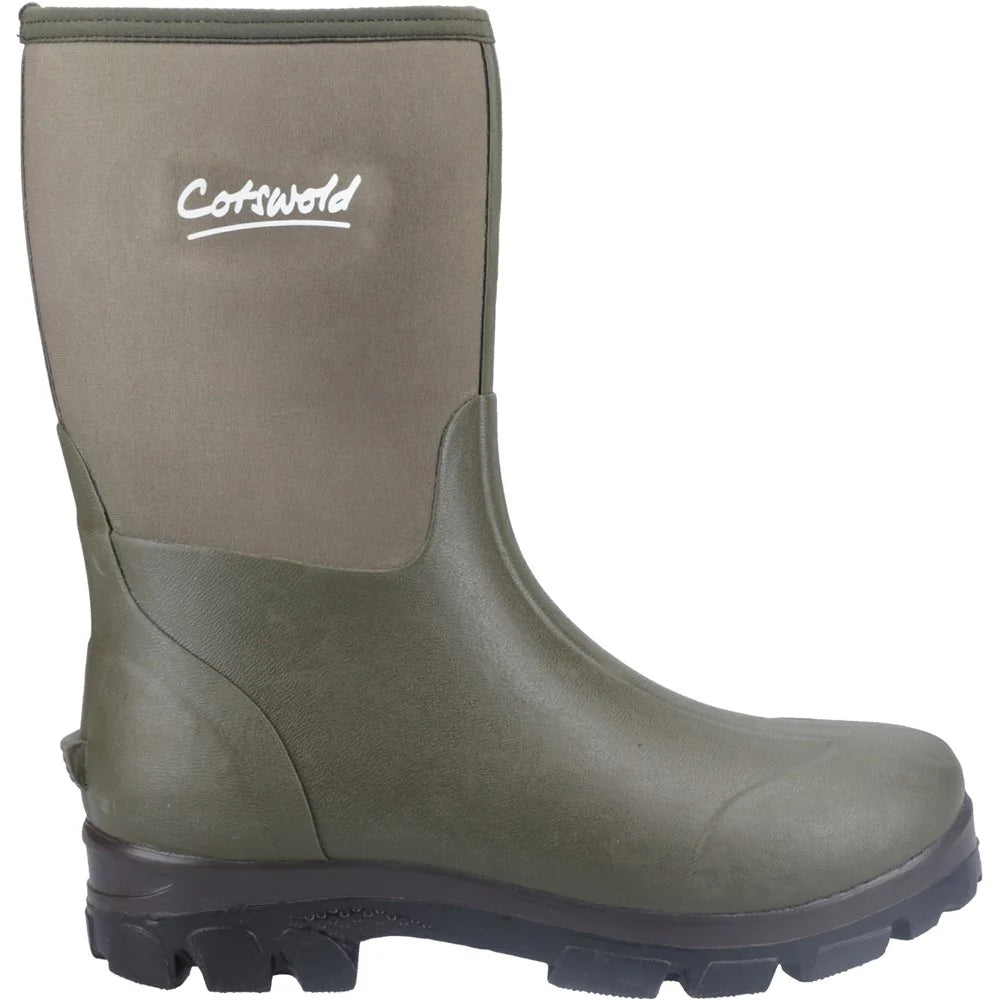 Cotswold Kensington Mens Wellies in Green