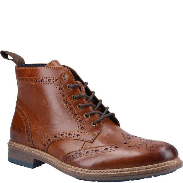 Hush Puppies Joshua Brogue Mens Boots