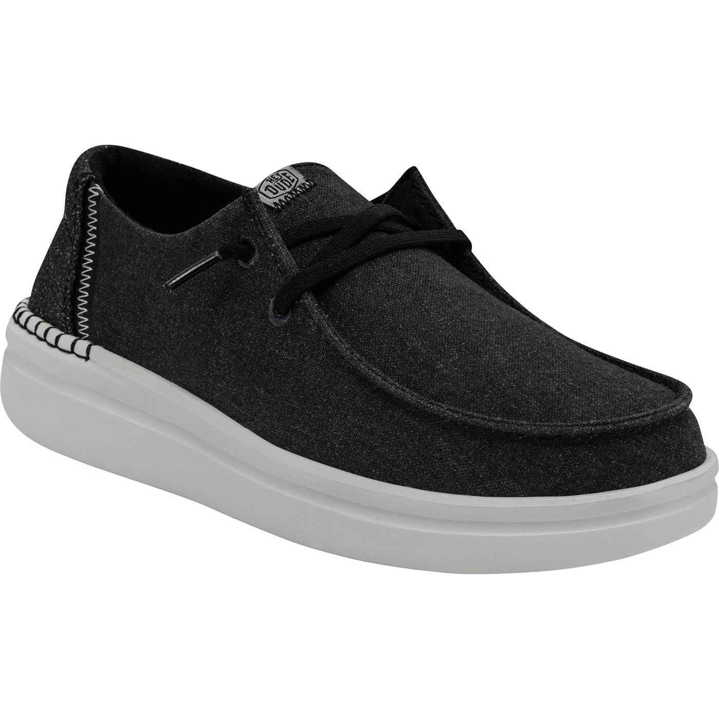 Heydude Wendy Rise Womens Casual Black Shoe