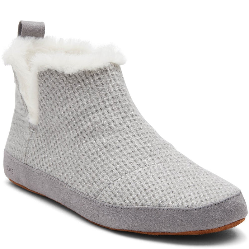 Toms Lola Grey Bootie Slipper