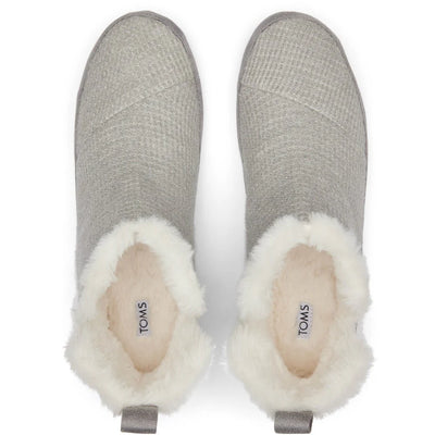 Toms Lola Grey Bootie Slipper