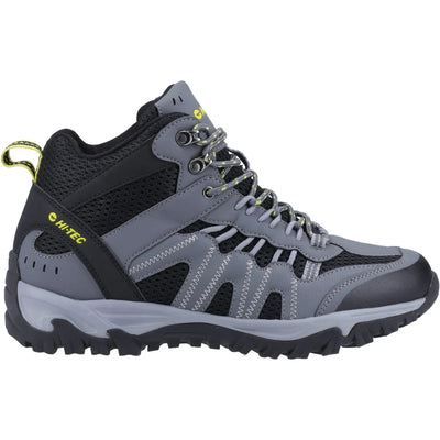 Hi-Tec Jaguar Mid Waterproof Hiking Grey Boot