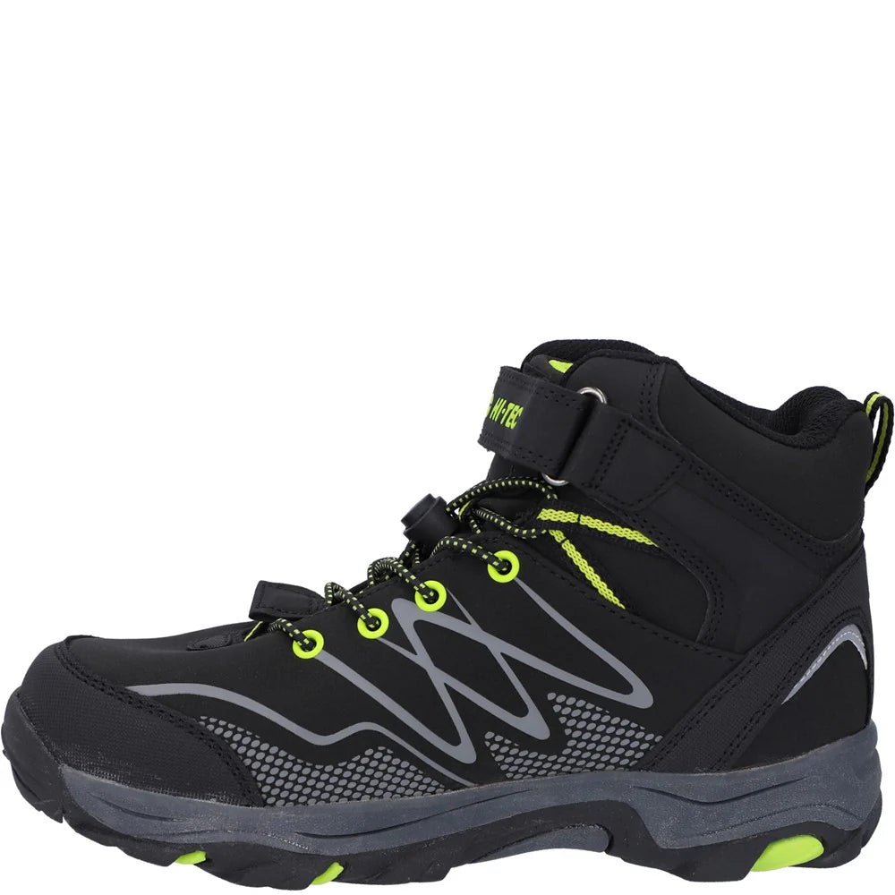 Hi-Tec Blackout Mid Wp Childrens Hiking Boot