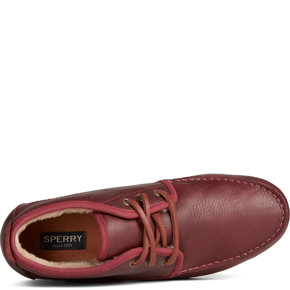 Sperry Moc-sider Chukka Lacoste Leather Upper Brown Boot