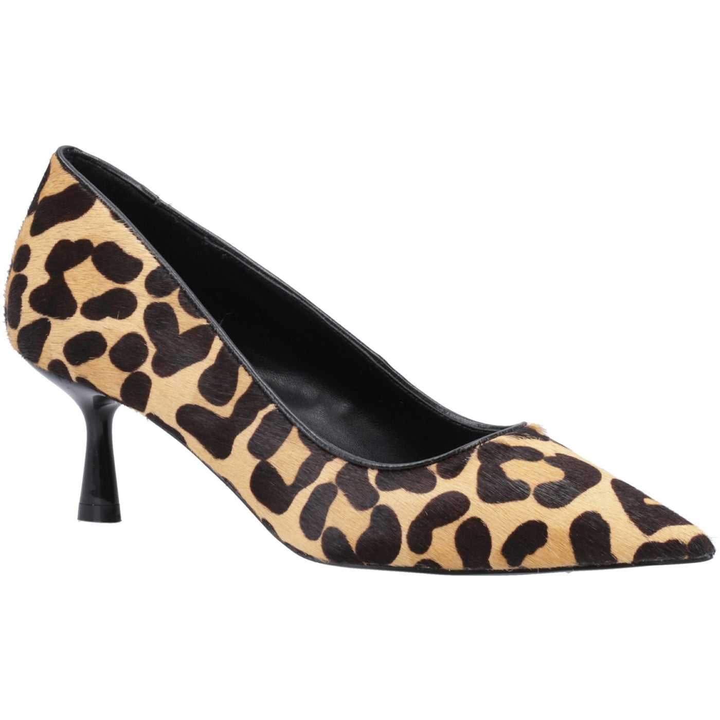 Dune Angelina Leopard Court Ladies Shoes