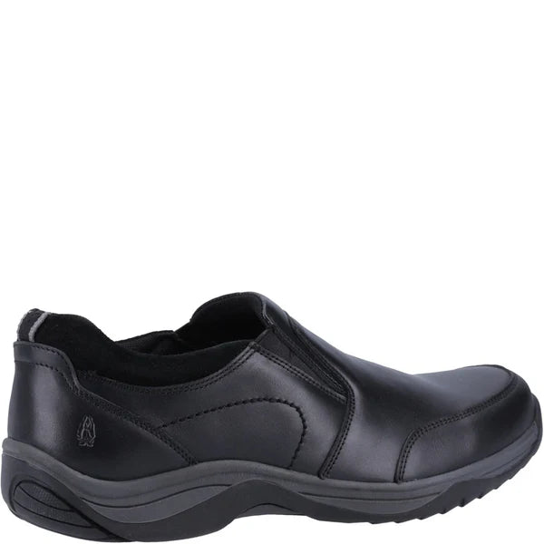 Hush Puppies Donald Slip on Leather Upper Shoes