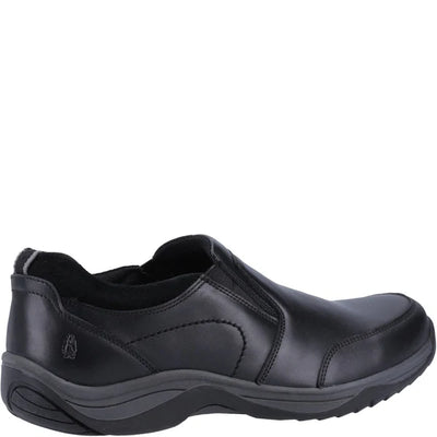 Hush Puppies Donald Slip on Leather Upper Shoes