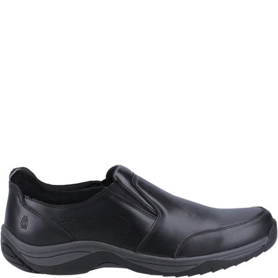 Hush Puppies Donald Slip on Leather Upper Shoes