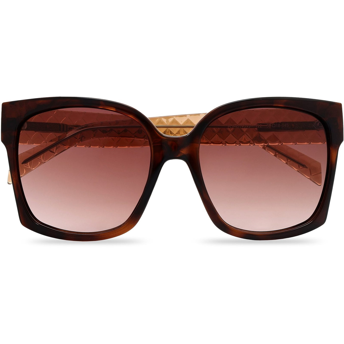 KM Karen Millen Tort Brown Ladies Sunglasses