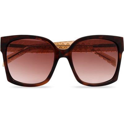 KM Karen Millen Tort Brown Ladies Sunglasses