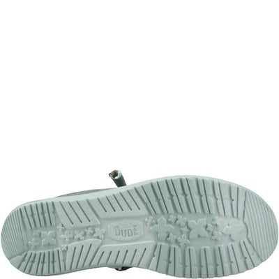 Heydude Wally Stretch Linen Natural Canvas Mens Shoes