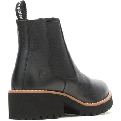 Hush Puppies Amelia Chelsea Beatle Soft Leather Savana Boot