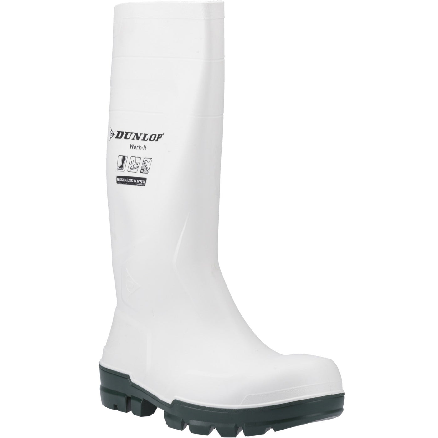 Dunlop Work It White Safety Wellington