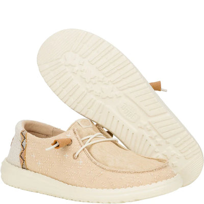 Heydude Women's Wendy Crafted Boho Tan Shoes