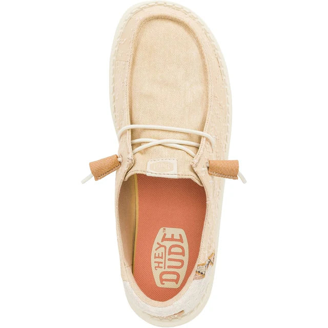 Heydude Women's Wendy Crafted Boho Tan Shoes