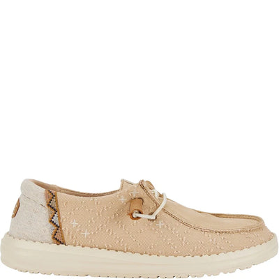 Heydude Women's Wendy Crafted Boho Tan Shoes