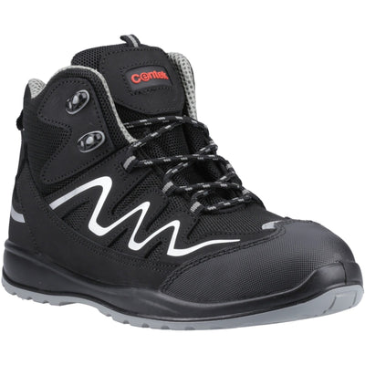 Centek S3 Lightweight Steel Toe Black Boot