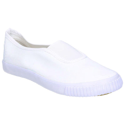 Misc Guss Plim Sml Gusset School Pumps Slipper