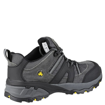 Amblers Safety Men's Grey/ Black Protective Work Shoes