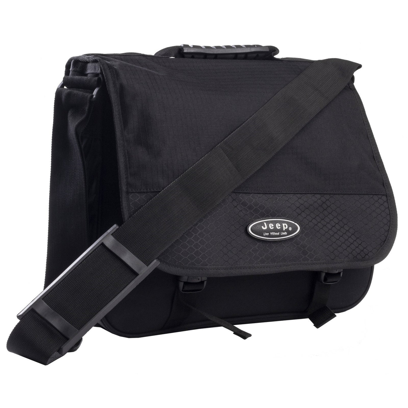 Misc Jeep Courier Everest Black Laptop Brief Carrier Bag