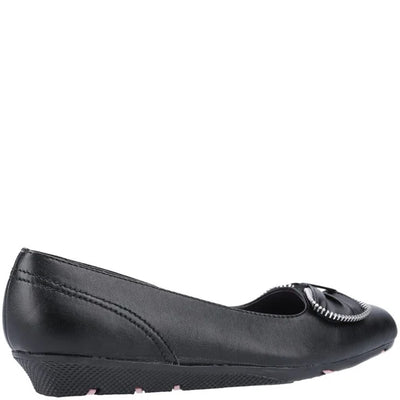 Mirak Juniper Petasil Emily Dolly Babe Infant Black Leather Girls School Shoe