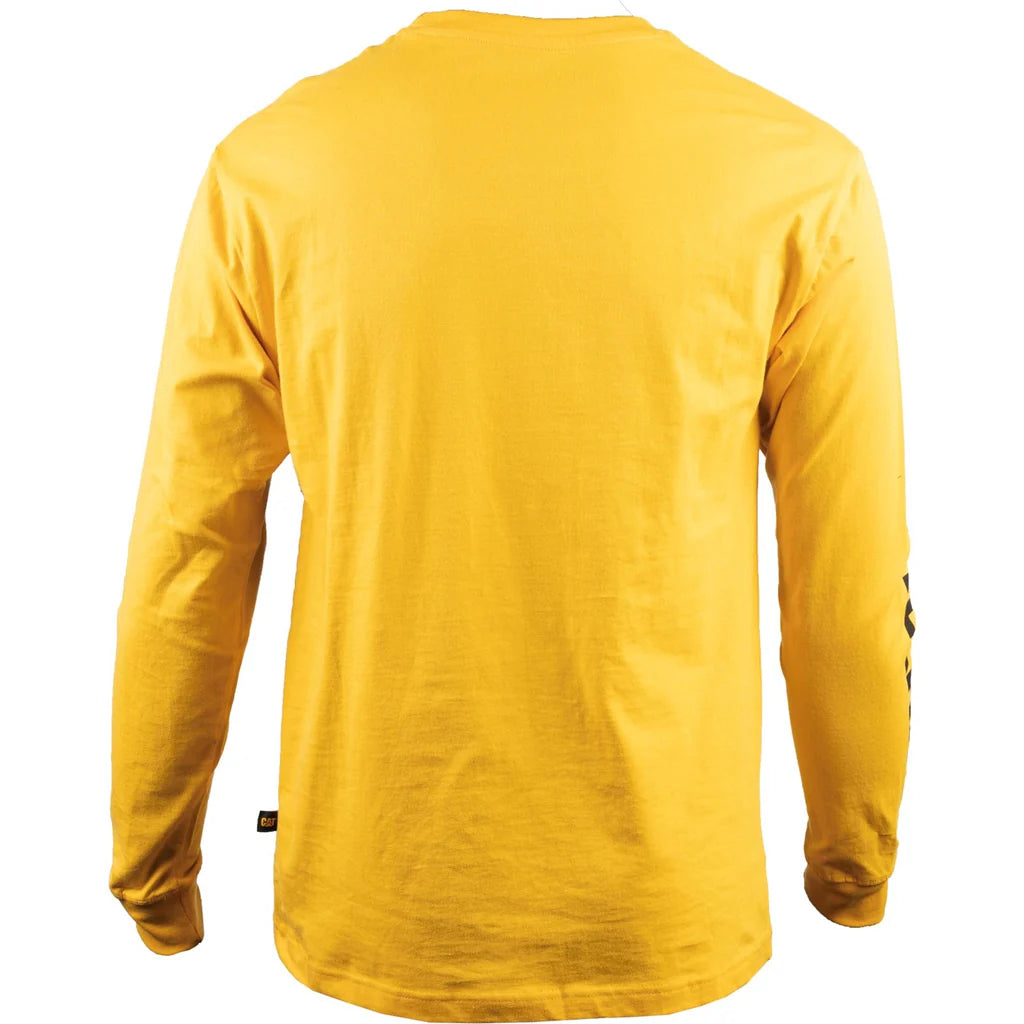 Caterpillar Trademark Banner Long Sleeved T-shirt