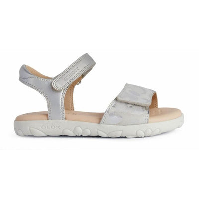 Geox White Haiti Sandals By