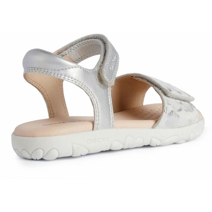 Geox White Haiti Sandals By