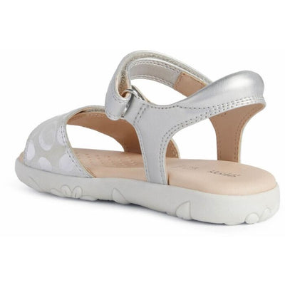 Geox White Haiti Sandals By