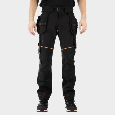 Helly Hansen Black Chelsea Work Cargo Combat Trousers