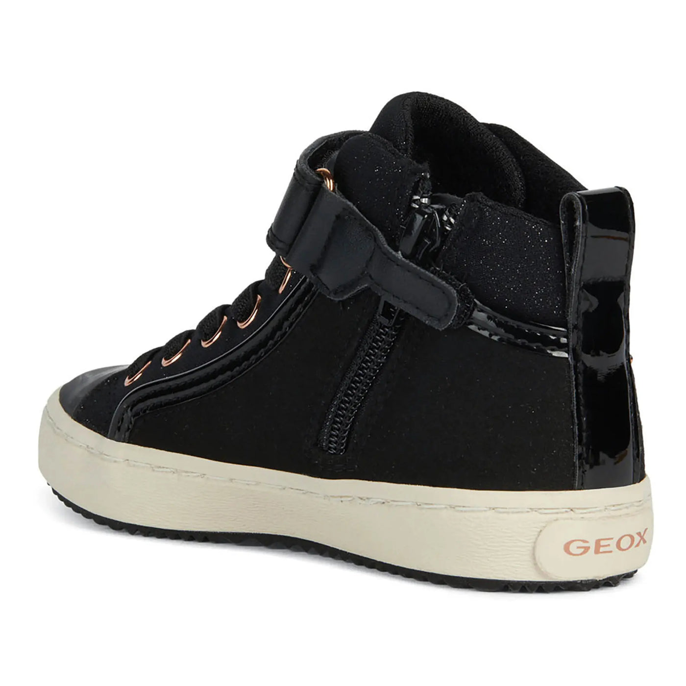 Geox Kalispera Hynde Girl Black Sneakers